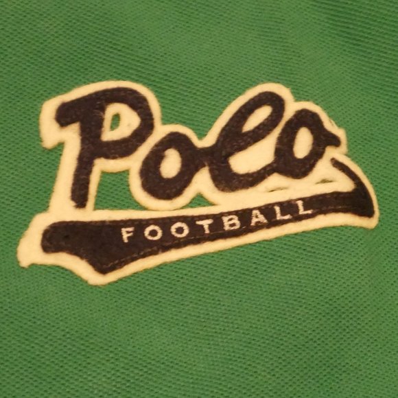 🚫SOLD🚫 Polo Ralph Lauren Indian Head Collegiate Polo Shirt Custom Fit Size XL - Picture 3 of 6